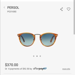 Persol round sunglasses